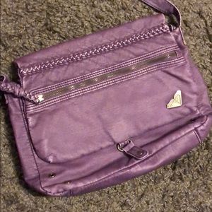 Roxy purple shoulder bag